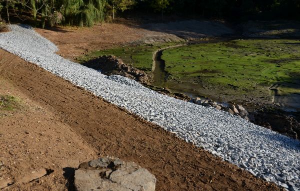 Landscape Swales Installation in Goldsboro