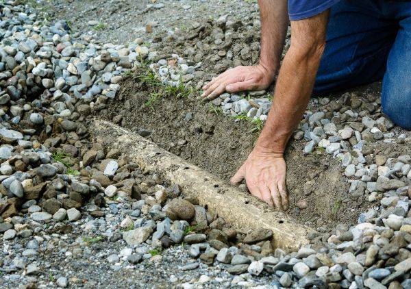 French Ditch Installation in Goldsboro